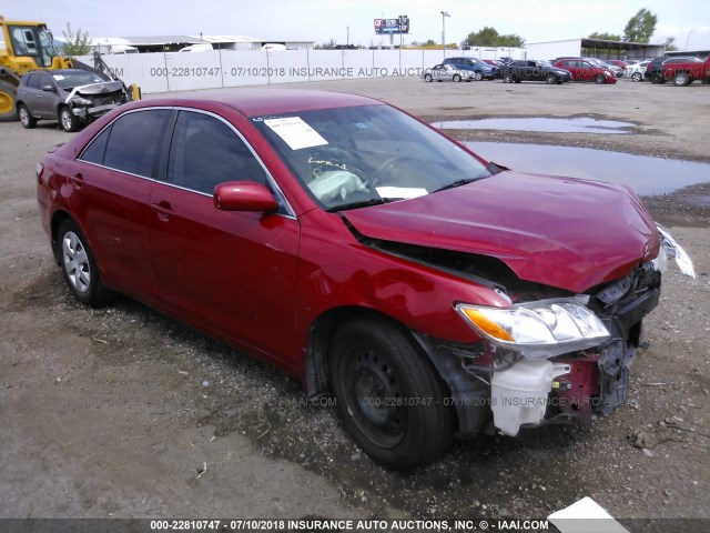 4T1BE46K09U390335 - 2009 TOYOTA CAMRY SE/LE/XLE 红色 照片 1