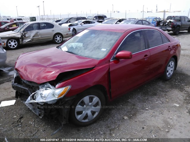 4T1BE46K09U390335 - 2009 TOYOTA CAMRY SE/LE/XLE 红色 照片 2