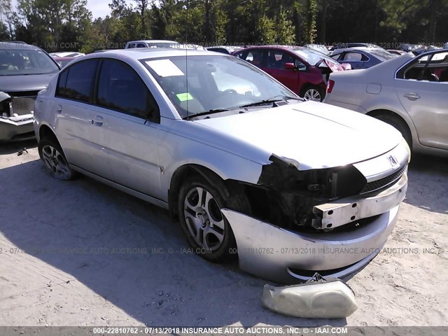 1G8AZ52F84Z203707 - 2004 SATURN ION LEVEL 2 SILVER photo 1