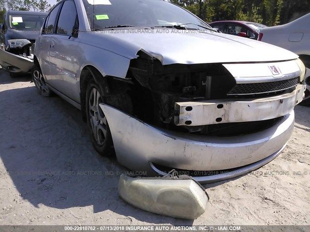 1G8AZ52F84Z203707 - 2004 SATURN ION LEVEL 2 SILVER photo 6