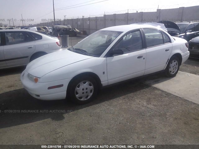 1G8ZH54892Z163557 - 2002 SATURN SL1 WHITE photo 2