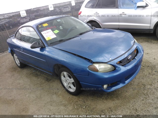 3FAFP11323R125578 - 2003 FORD ESCORT ZX2 BLUE photo 1