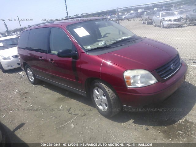 2FMZA57644BB22226 - 2004 FORD FREESTAR SES RED photo 1