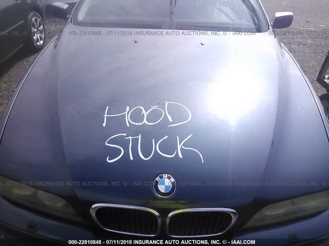 WBADT43482GY97218 - 2002 BMW 525 I AUTOMATIC Dark Blue photo 10