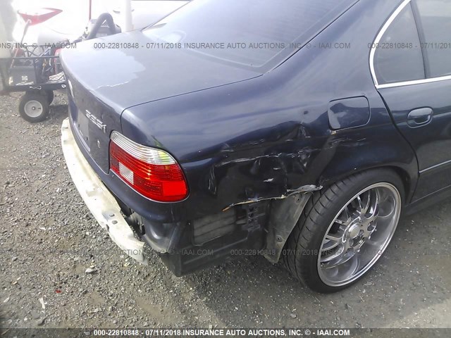 WBADT43482GY97218 - 2002 BMW 525 I AUTOMATIC Dark Blue photo 6