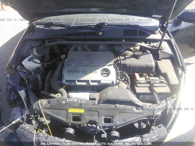 4T1CA30P94U005202 - 2004 TOYOTA CAMRY SOLARA SE/SLE შავი ფოტო 10