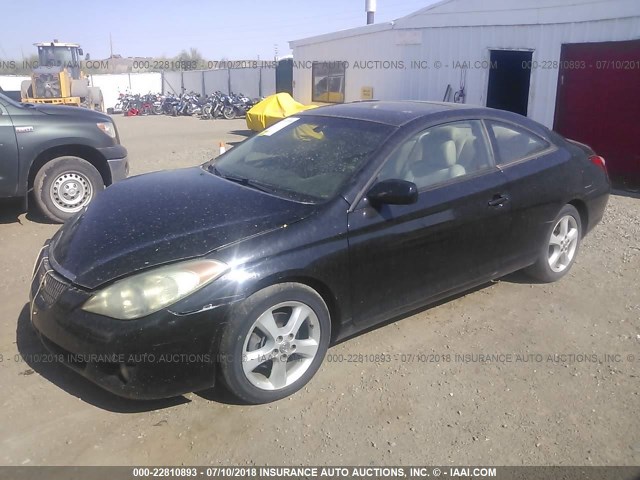 4T1CA30P94U005202 - 2004 TOYOTA CAMRY SOLARA SE/SLE შავი ფოტო 2