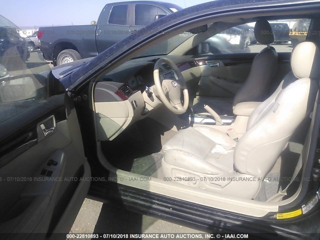 4T1CA30P94U005202 - 2004 TOYOTA CAMRY SOLARA SE/SLE შავი ფოტო 5