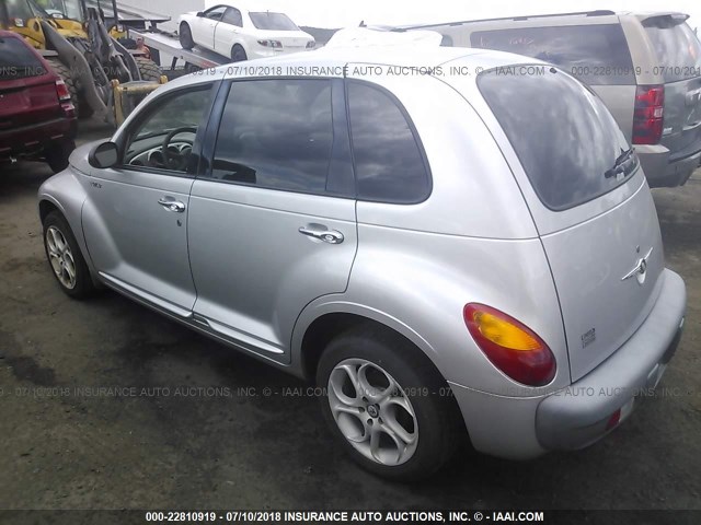 3C8FY68BX2T317784 - 2002 CHRYSLER PT CRUISER LIMITED/DREAM CRUISER SILVER photo 3