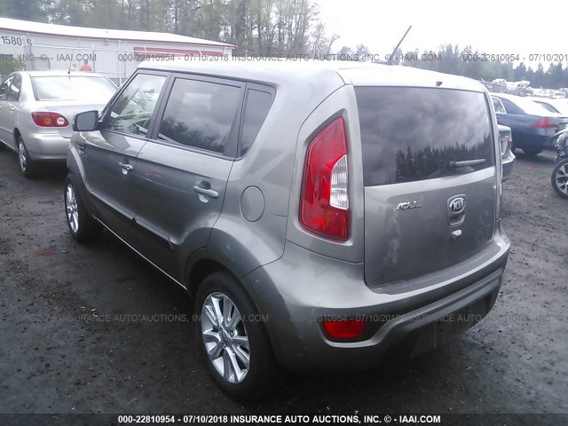 KNDJT2A68D7513794 - 2013 KIA SOUL +/!/SPORT BEIGE photo 3