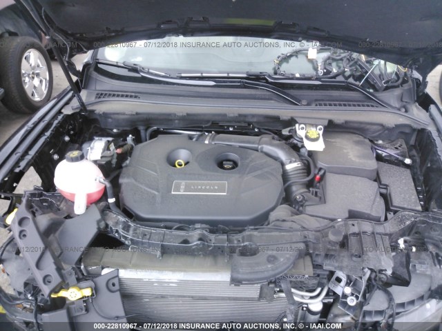 5LMCJ3C91HUL70232 - 2017 LINCOLN MKC RESERVE BLACK photo 10