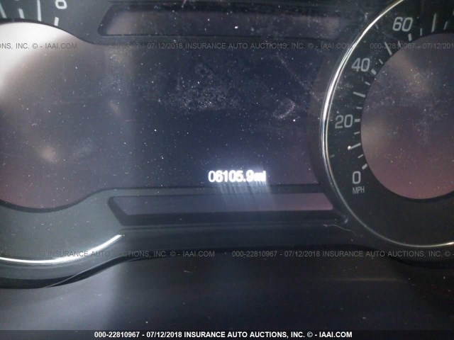 5LMCJ3C91HUL70232 - 2017 LINCOLN MKC RESERVE BLACK photo 7