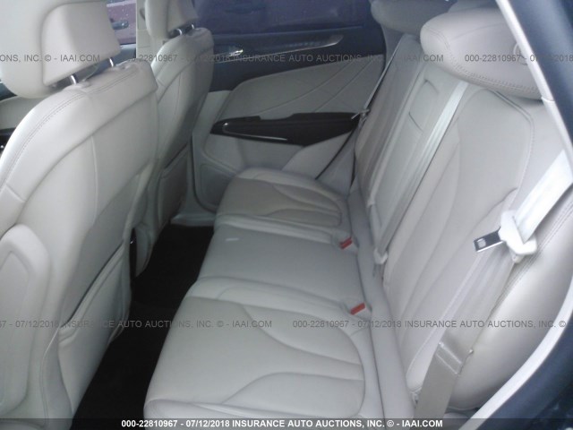 5LMCJ3C91HUL70232 - 2017 LINCOLN MKC RESERVE BLACK photo 8