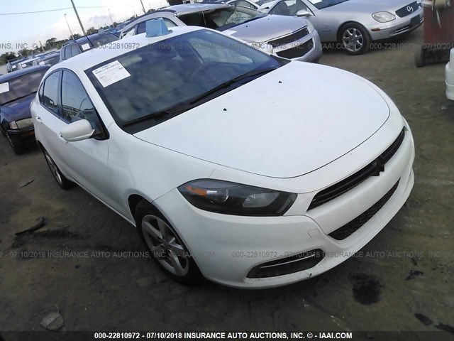 1C3CDFBB0FD150134 - 2015 DODGE DART SXT WHITE photo 1