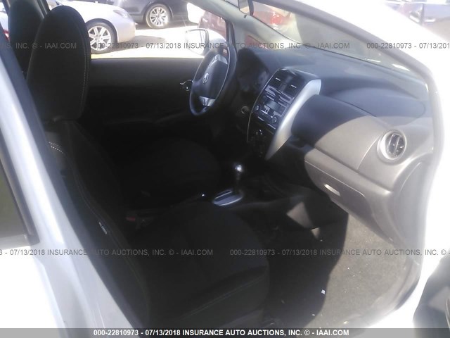 3N1CE2CP2FL388639 - 2015 NISSAN VERSA NOTE S/S PLUS/SV/SL/SR WHITE photo 5