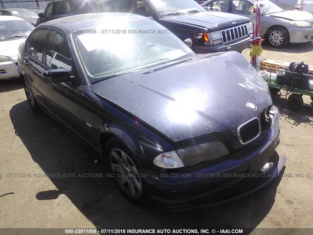 WBAAM3343YCA90652 - 2000 BMW 323 I BLUE photo 1