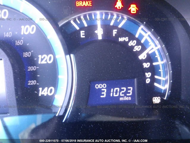 4T1BD1FK4DU096737 - 2013 TOYOTA CAMRY HYBRID/LE/XLE 灰色 照片 7