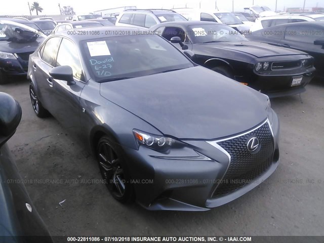 JTHBA1D26G5024984 - 2016 LEXUS IS 200T GRAY photo 1