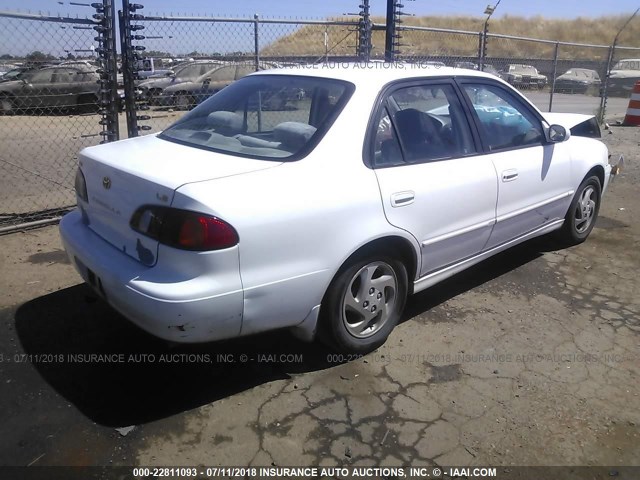 1NXBR18E3WZ059089 - 1998 TOYOTA COROLLA VE/CE/LE WHITE photo 4