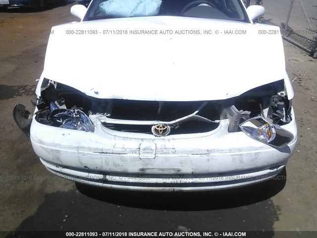 1NXBR18E3WZ059089 - 1998 TOYOTA COROLLA VE/CE/LE WHITE photo 6