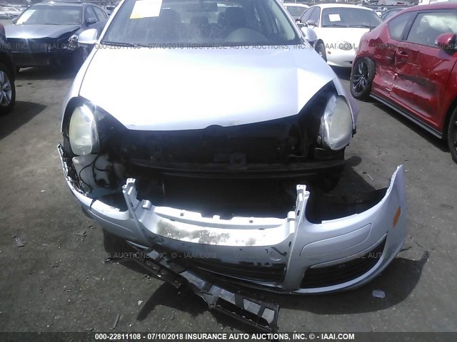 3VWEF71KX7M070798 - 2007 VOLKSWAGEN JETTA WOLFSBURG 银色 照片 6