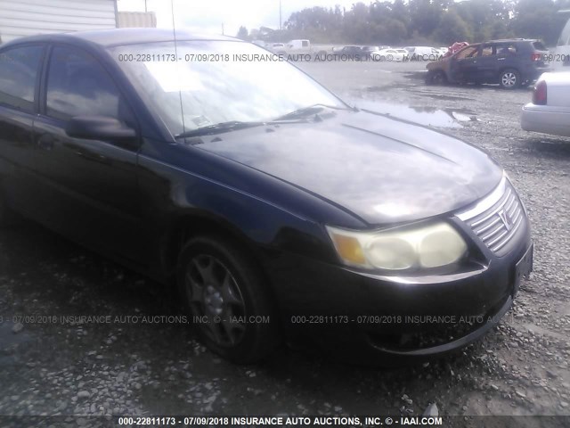 1G8AG52F75Z152059 - 2005 SATURN ION LEVEL 1 BLACK photo 6