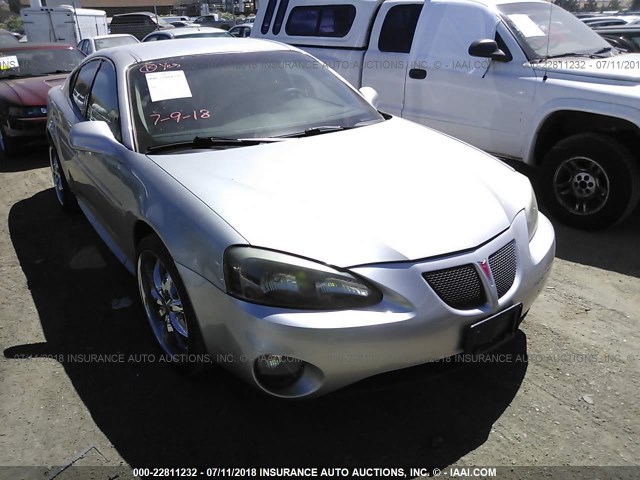 2G2WP552281105396 - 2008 PONTIAC GRAND PRIX SILVER photo 1