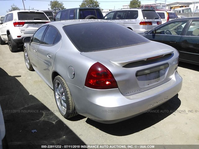 2G2WP552281105396 - 2008 PONTIAC GRAND PRIX SILVER photo 3