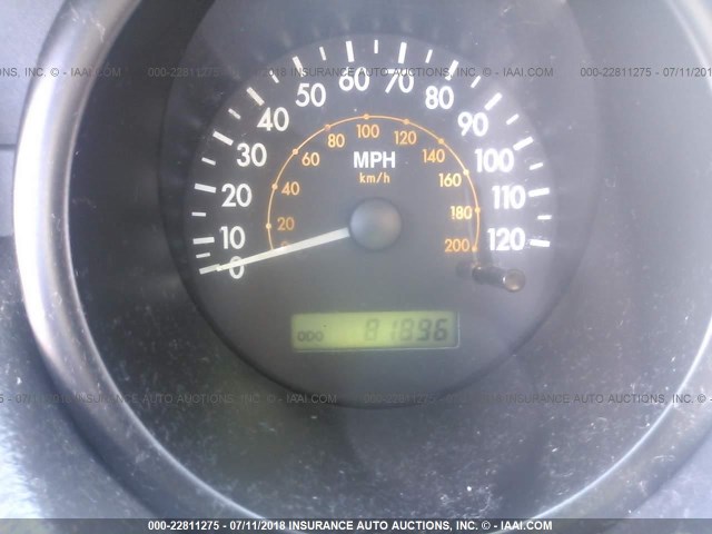 KL1TD66617B778572 - 2007 CHEVROLET AVEO LS RED photo 7