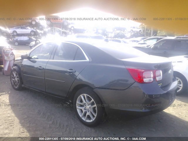 1G11C5SL3EF218429 - 2014 CHEVROLET MALIBU 1LT ნაცრისფერი ფოტო 3