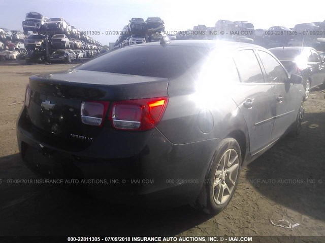 1G11C5SL3EF218429 - 2014 CHEVROLET MALIBU 1LT ნაცრისფერი ფოტო 4