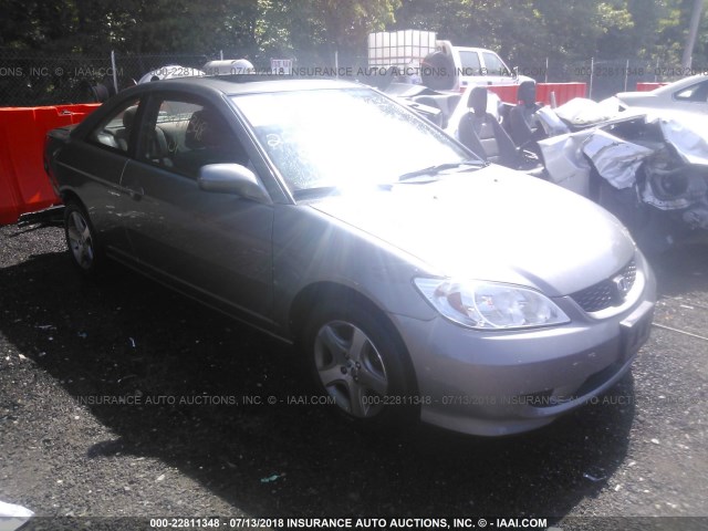 1HGEM22994L080910 - 2004 HONDA CIVIC EX Boz foto 1