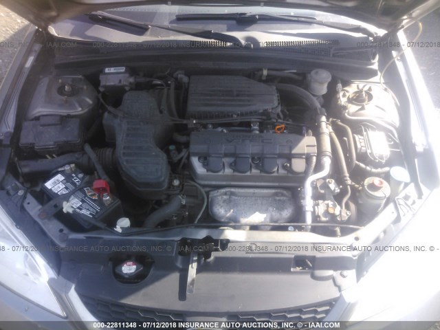 1HGEM22994L080910 - 2004 HONDA CIVIC EX Boz foto 10