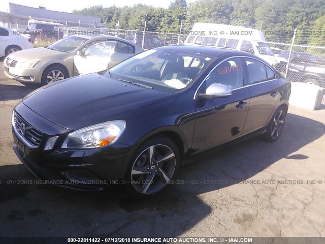 YV1902FH0C2083691 - 2012 VOLVO S60 T6 BLACK photo 2