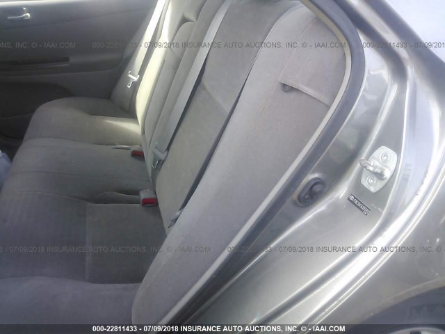 JTDBE32K563055903 - 2006 TOYOTA CAMRY LE/XLE GRAY photo 8