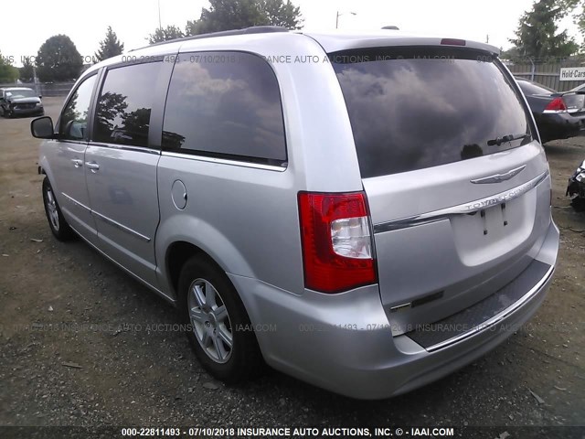 2A4RR5DG0BR687503 - 2011 CHRYSLER TOWN & COUNTRY TOURING SILVER photo 3