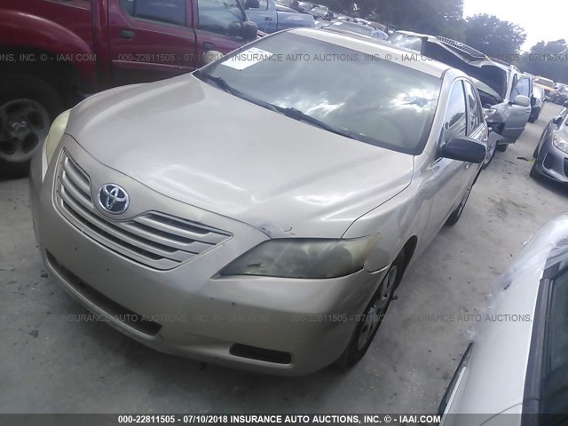 4T1BE46K47U191446 - 2007 TOYOTA CAMRY NEW GENERAT CE/LE/XLE/SE GOLD photo 2
