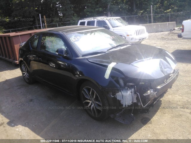 JTKJF5C77E3072661 - 2014 TOYOTA SCION TC 黑色 照片 1