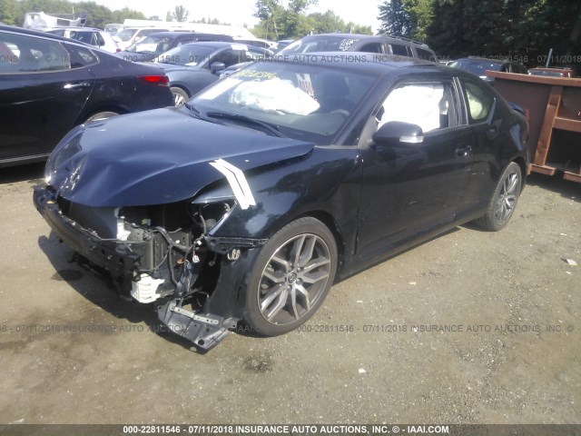 JTKJF5C77E3072661 - 2014 TOYOTA SCION TC 黑色 照片 2