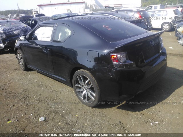 JTKJF5C77E3072661 - 2014 TOYOTA SCION TC 黑色 照片 3