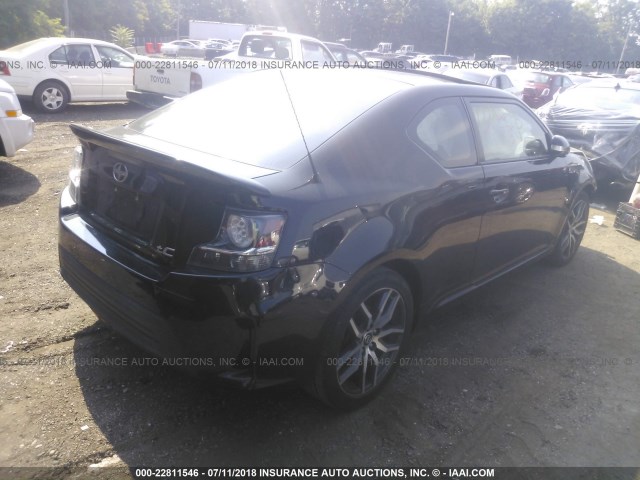 JTKJF5C77E3072661 - 2014 TOYOTA SCION TC 黑色 照片 4