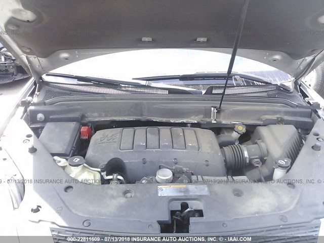 1GKKRRED1BJ282603 - 2011 GMC ACADIA SLT-1 Srebrny zdjęcie 10