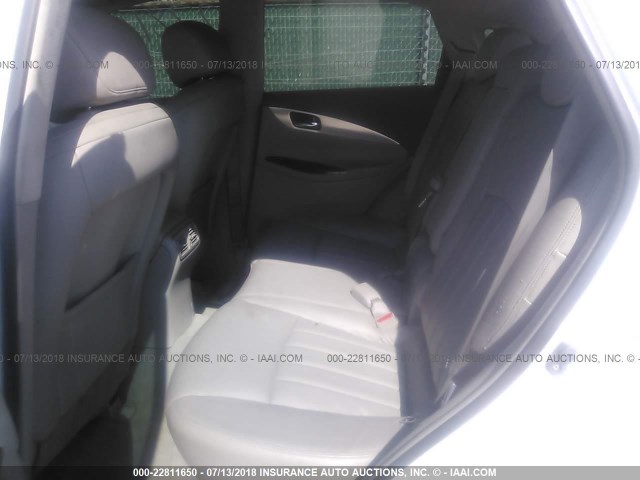 JNKAJ09EX8M304701 - 2008 INFINITI EX35 JOURNEY WHITE photo 8