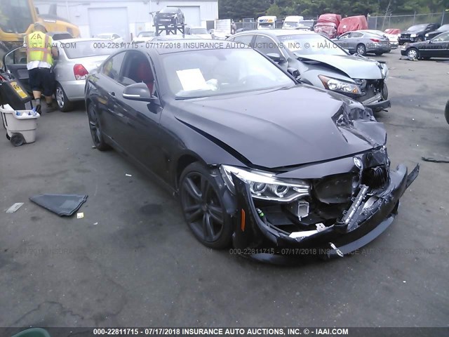 WBA3R5C53EK189159 - 2014 BMW 435 XI BLACK photo 1