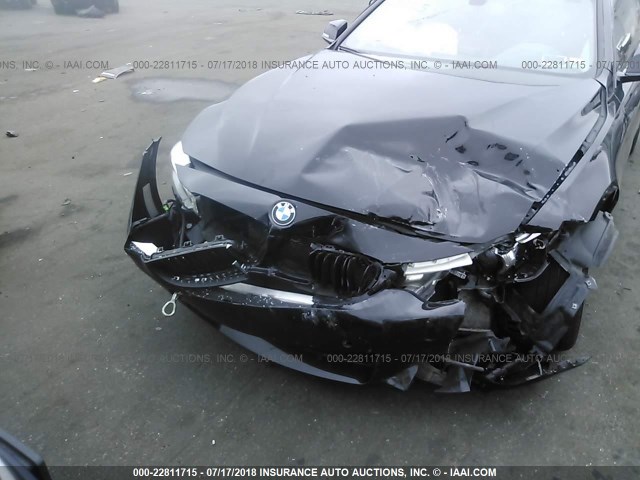 WBA3R5C53EK189159 - 2014 BMW 435 XI BLACK photo 6