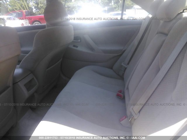 4T1BE46K97U095893 - 2007 TOYOTA CAMRY NEW GENERAT CE/LE/XLE/SE RED photo 8