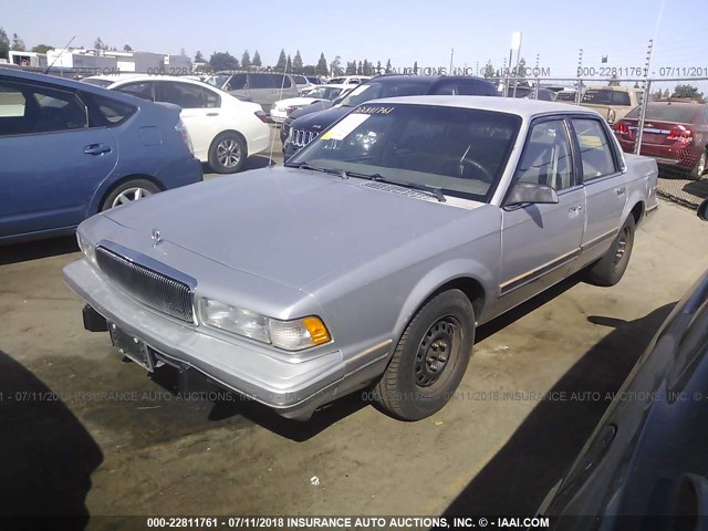 3G4AG55M2RS613814 - 1994 BUICK CENTURY SPECIAL GRAY photo 2