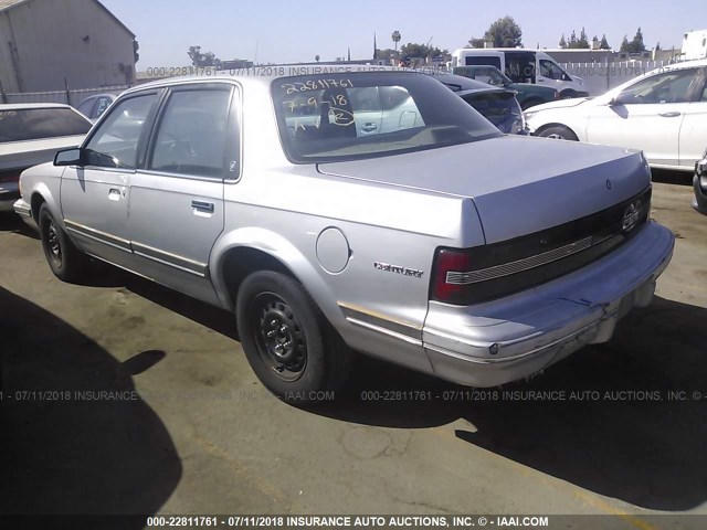 3G4AG55M2RS613814 - 1994 BUICK CENTURY SPECIAL GRAY photo 3