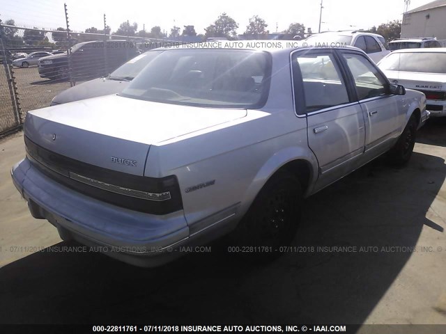 3G4AG55M2RS613814 - 1994 BUICK CENTURY SPECIAL GRAY photo 4