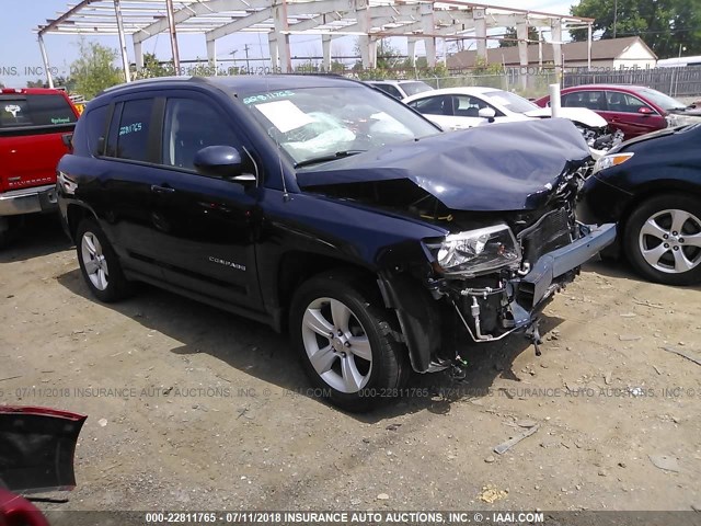 1C4NJDEB6GD729935 - 2016 JEEP COMPASS LATITUDE ლურჯი ფოტო 1
